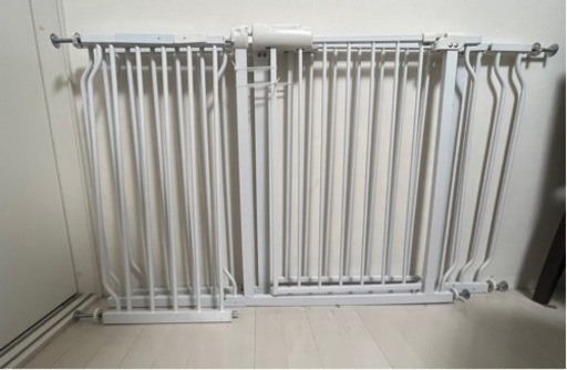 158〜206㎝ ベビーゲート ベビーフェンス ペット用ロングゲート