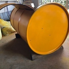 ドラム缶リメイクチェア！の画像