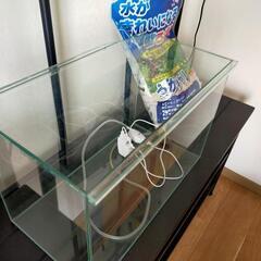 水槽セット(水槽・エアポンプ・砂)の画像
