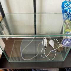 水槽セット(水槽・エアポンプ・砂)の画像