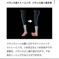 バランストーン　ダイエットスリッパの画像
