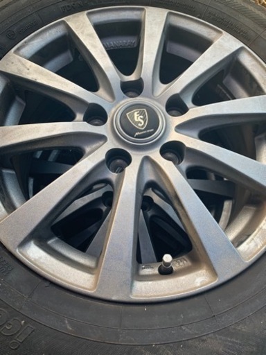 スタットレスタイヤ　ホイル付き　195/65R15 91Q