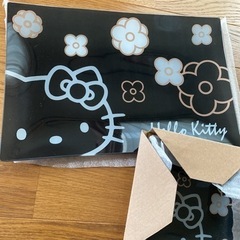 ハローキティ ガラスプレートセットの画像