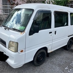 サンバーバン　５速マニュアル　車検残り有りの画像