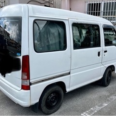 サンバーバン　５速マニュアル　車検残り有りの画像