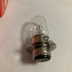バイク用ヘッドランプ　電球新品の画像