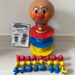 【値引中】アンパンマン　つみかさねカップ　グラリンゲーム　2点セットの画像