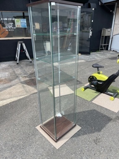 不二貿易　ガラス製ショーケース　