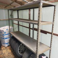 【決定お取引中】スチール棚4段