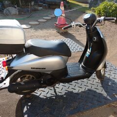 原付きTODAY　AF61　シルバー　実働車の画像