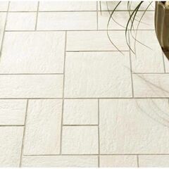 未使用 リクシル 外装床タイル アレス 100mm角裏ネット張り ALS-100NET/7  53シートの画像