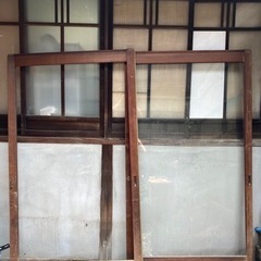 ガラス建具の中古が安い！激安で譲ります・無料であげます