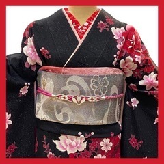 振袖 正絹 6点セット