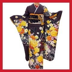 【期間限定値下げ〜9/31まで】振袖　正絹　セット