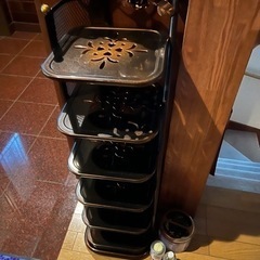 スリッパたて　アンティークの画像