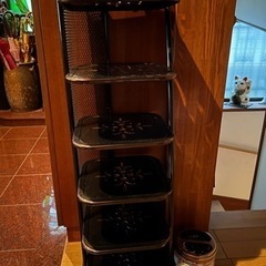 スリッパたて　アンティークの画像