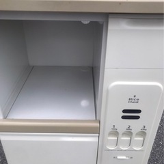 ライスチェスト　レンジ台　炊飯器台　キッチン収納台　の画像