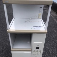 ライスチェスト　レンジ台　炊飯器台　キッチン収納台　の画像