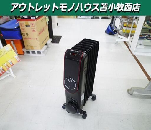 マイコン式オイルヒーター KOM HC-A31A 7枚フィン ブラック 暖房機器 季節家電 苫小牧西店