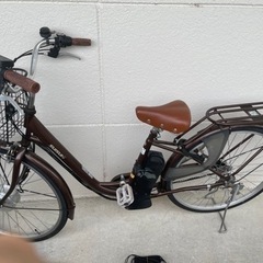 電動自転車(バッテリー2個付き大便利)の画像