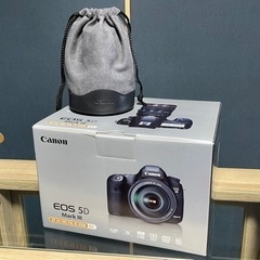 3~4回しか使ってないキャノン5D mark3