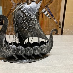 再値下げ☆船の置物の画像