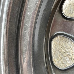 ホイール　15インチ　ガンメタ(スズキ・ハスラー純正)の画像