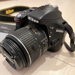 Nikon一眼レフカメラ(D3300)の画像
