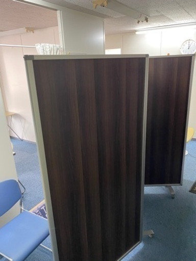 comaiパーテーション　3連　木目調（幅270mm*高さ180mm）