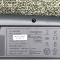 Ｋ260　Ｌｏｇｉｃｏｏｌ　ワイヤレスキーボードの画像