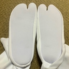 きねや　ストレッチ足袋　Lサイズ　１度だけ履きました　お洗濯済みです‼︎の画像