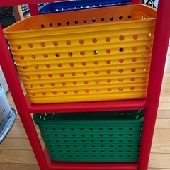 カラフル収納ケースの画像