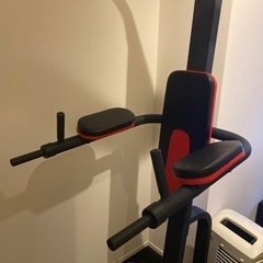 懸垂台（他にディツプス、足上げ腹筋、プッシュアップバー）の画像