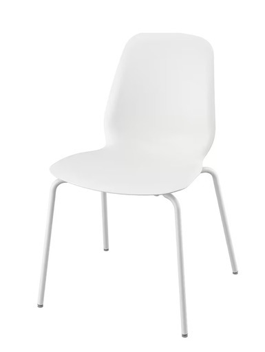 値下げ　イケア 椅子 4脚　IKEA ホワイト チェア
