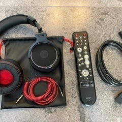 中古DENON 7.1ch AVアンプ AVC-3310-K ヘッドホンおまけ付の画像