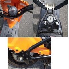 【取引完了】スズキ　チョイノリ　オレンジ　50cc　実働車ですの画像