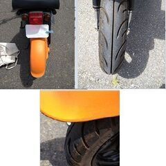 【取引完了】スズキ　チョイノリ　オレンジ　50cc　実働車ですの画像