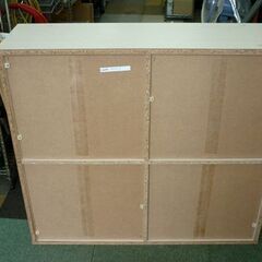 ☆本棚 ブックシェルフ 幅1000mm 奥行295mm 高さ895mm 書棚 白 スライド棚 札幌 北20条店の画像