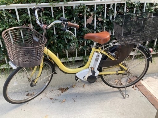 【お譲り先決定】電動アシスト付き自転車