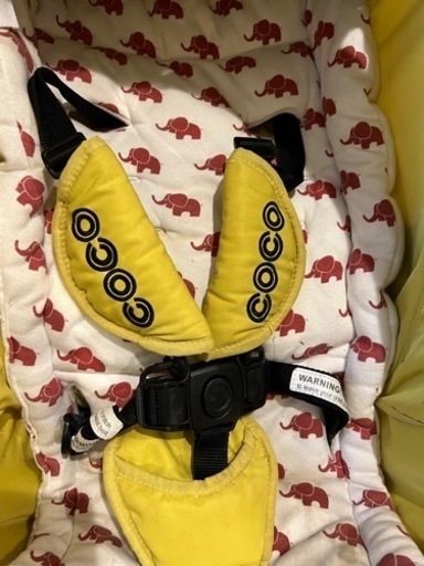 値下げ‼️早い者勝ち❗☆エアバギー ココ/COCO イエロー/シトロン/黄色/象　美品✨