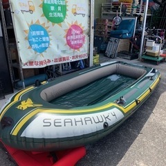 インテックス シーホーク 4 インフレータブル 4人用 ボート セット　ゴムボート　カヤックの画像