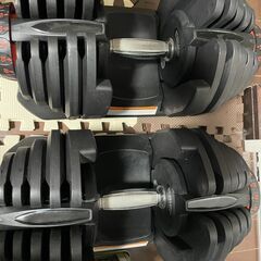 ダンベル39kg2個 ワンタッチ17段階調整 ダイヤル可変式 ＆...