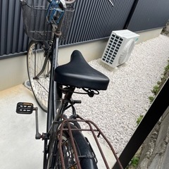 引き取りなら無料！黒、自転車。