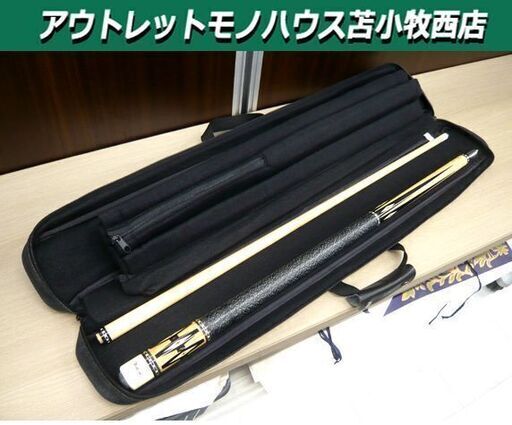 ビリヤード キュー ADAM William アダム ウィリアム 19.5oz キューケース付 中古 苫小牧西店