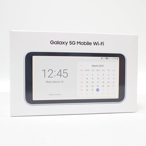 D414 au Galaxy 5G Mobile Wi-Fi SCR01 判定○
