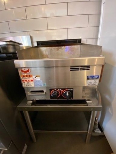 【売ります】ガスグリドル【今年購入・ほぼ未使用品】