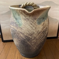 メダカ　壺　花入れの画像