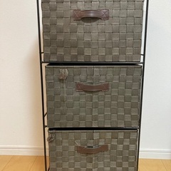 3段収納家具　差し上げます