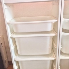 【決定】IKEA イケア  トロファスト　ホワイト　引き取りのみの画像