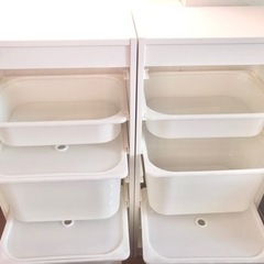 【決定】IKEA イケア  トロファスト　ホワイト　引き取りのみの画像